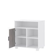 thumbnail: Cabino Babykamer Fresno White Grey (3-delig)