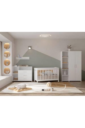 babykamer Luuk Wit (3-delig)