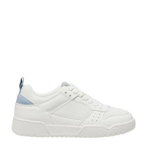   sneakers wit/lichtblauw