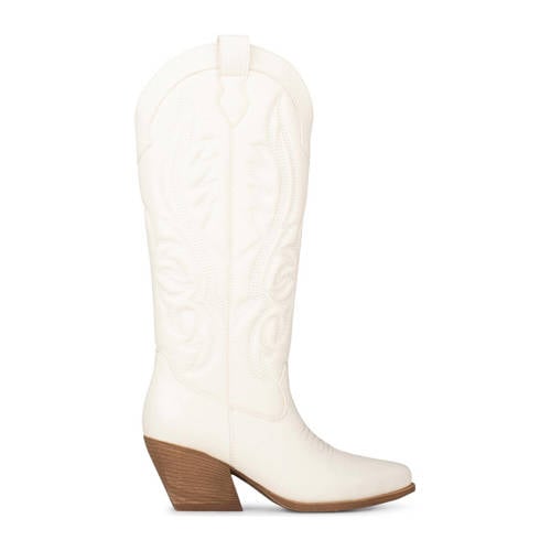 POSH by Poelman Jill cowboylaarzen ecru afbeelding