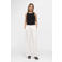 OBJECT wide leg pantalon OBJLISA wit
