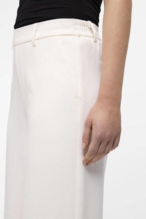wide leg pantalon OBJLISA wit