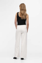 thumbnail: OBJECT wide leg pantalon OBJLISA creme
