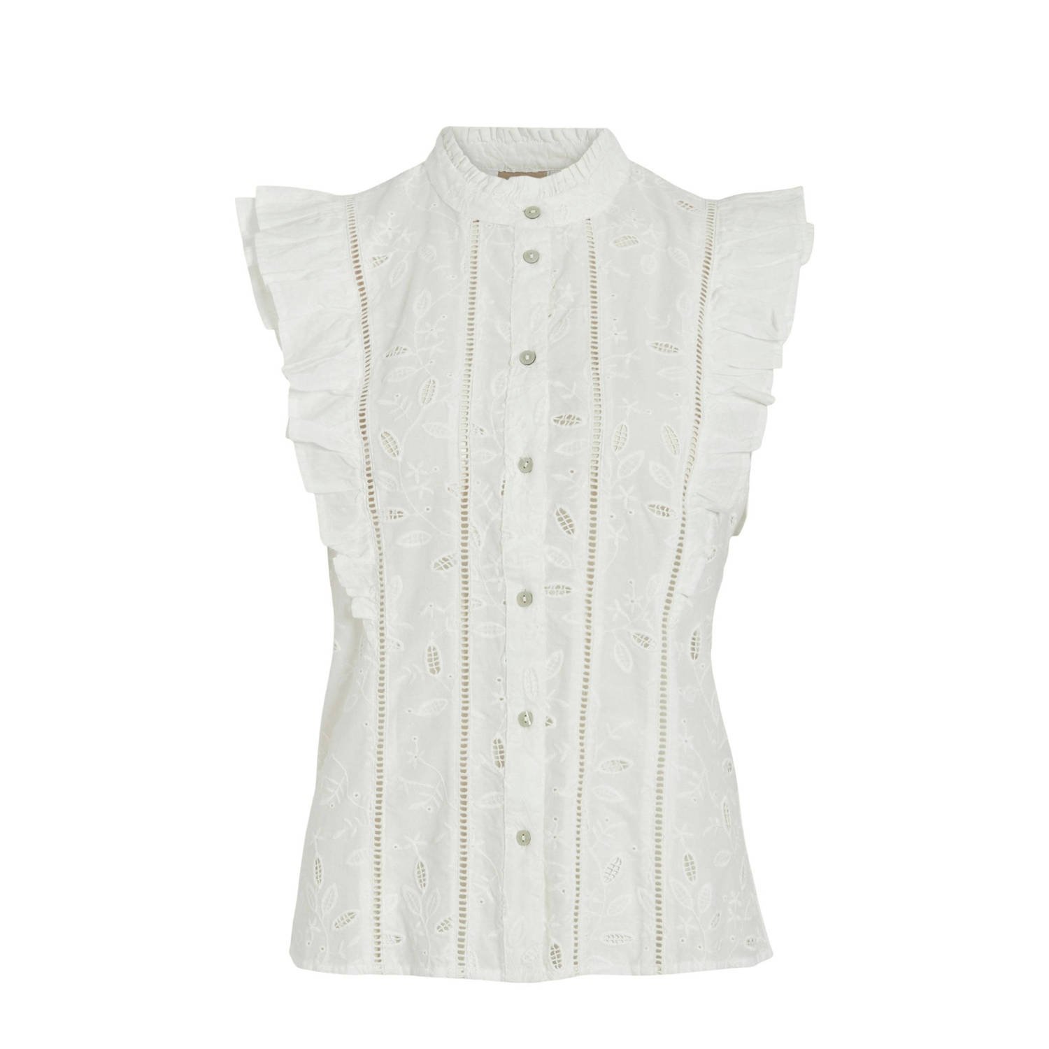 ROUGE EDIT blousetop VICORA crème