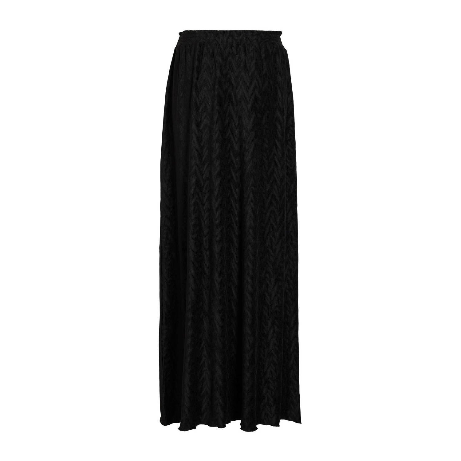 Vila Maxirok van viscose in effen design model 'PLISEA'