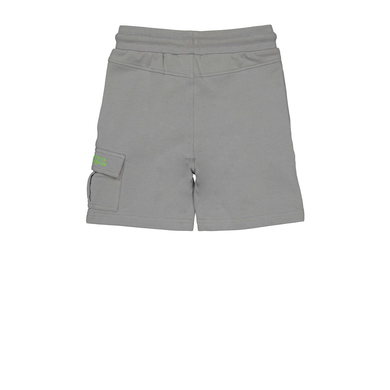 Quapi regular fit sweatshort YVAN grijs