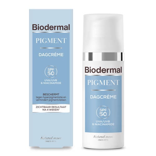 Wehkamp Biodermal Pigment dagcrème SPF50 - 50 ml aanbieding