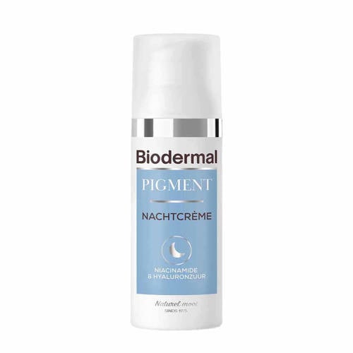 Wehkamp Biodermal Pigment nachtcrème - 50 ml aanbieding