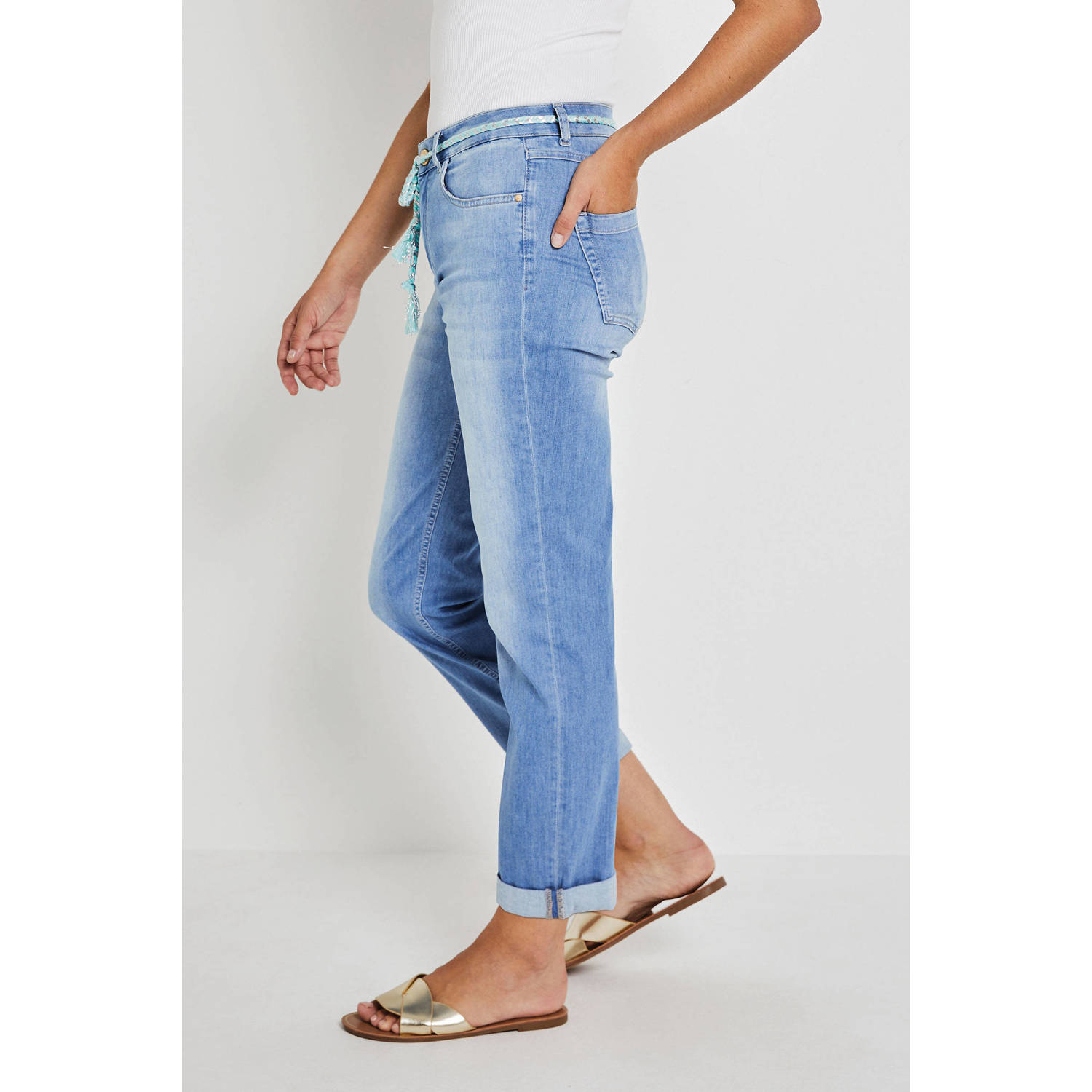 Para Mi regular jeans light blue denim