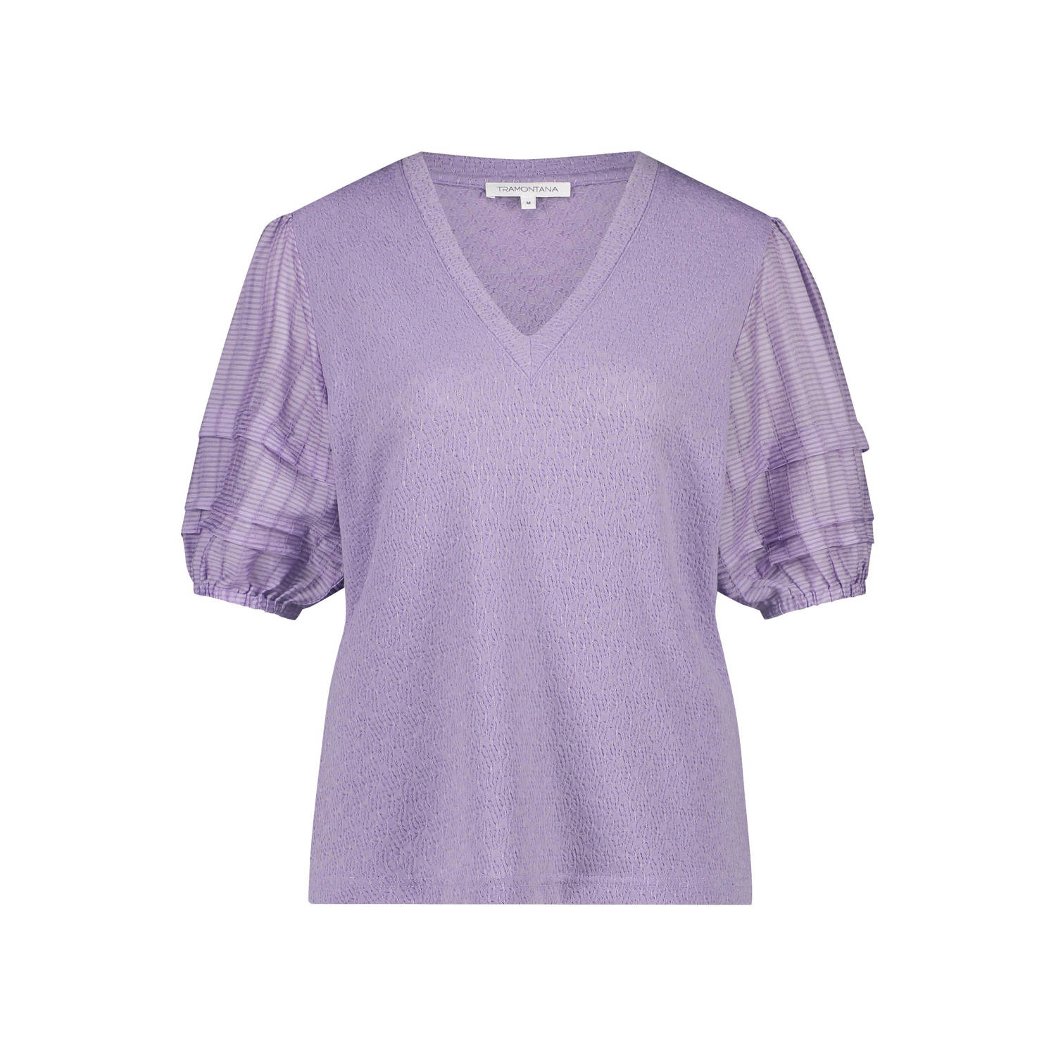 Tramontana Stijlvolle Shirt Purple Dames
