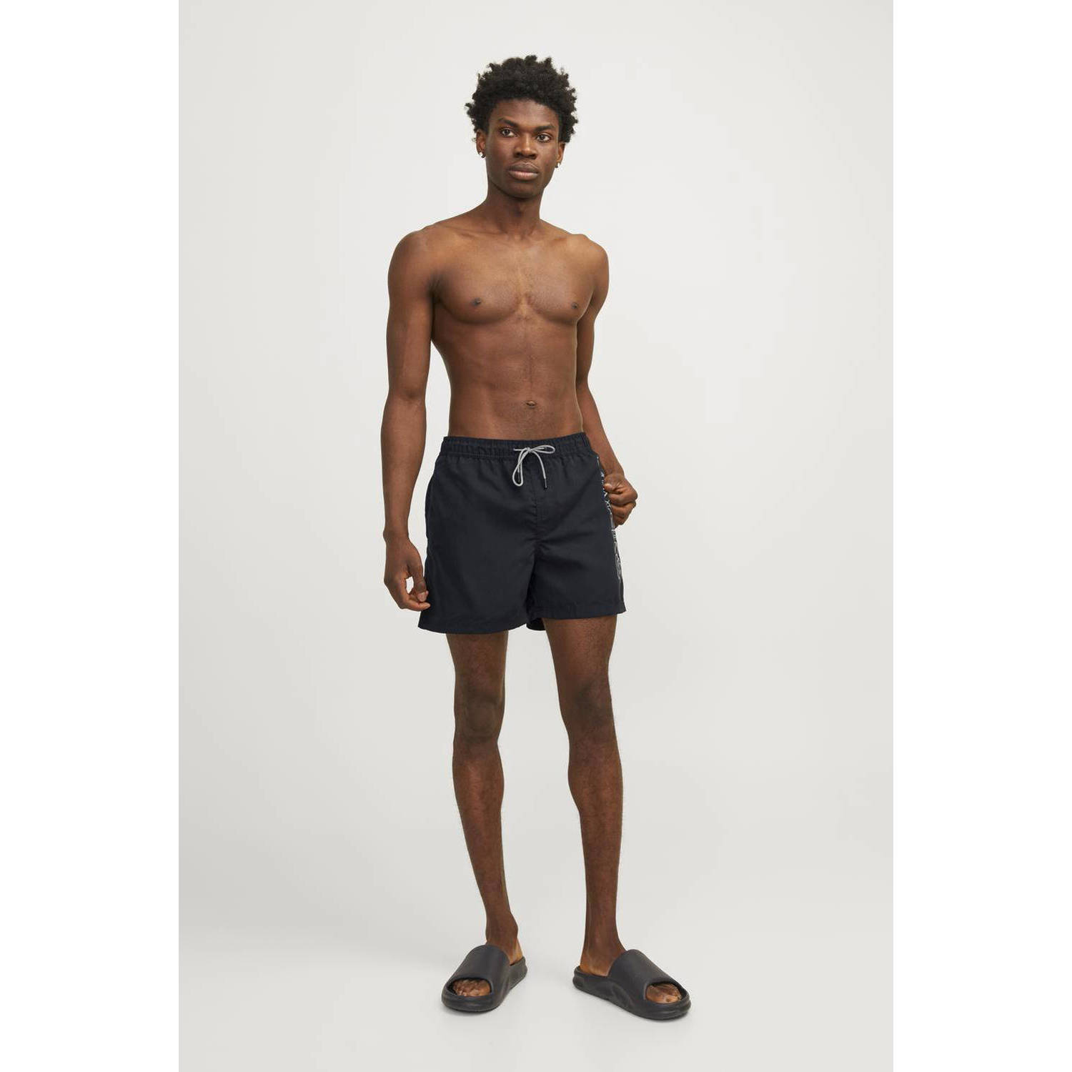 JACK & JONES PANTS STUDIO zwemshort JPSTFIJI zwart