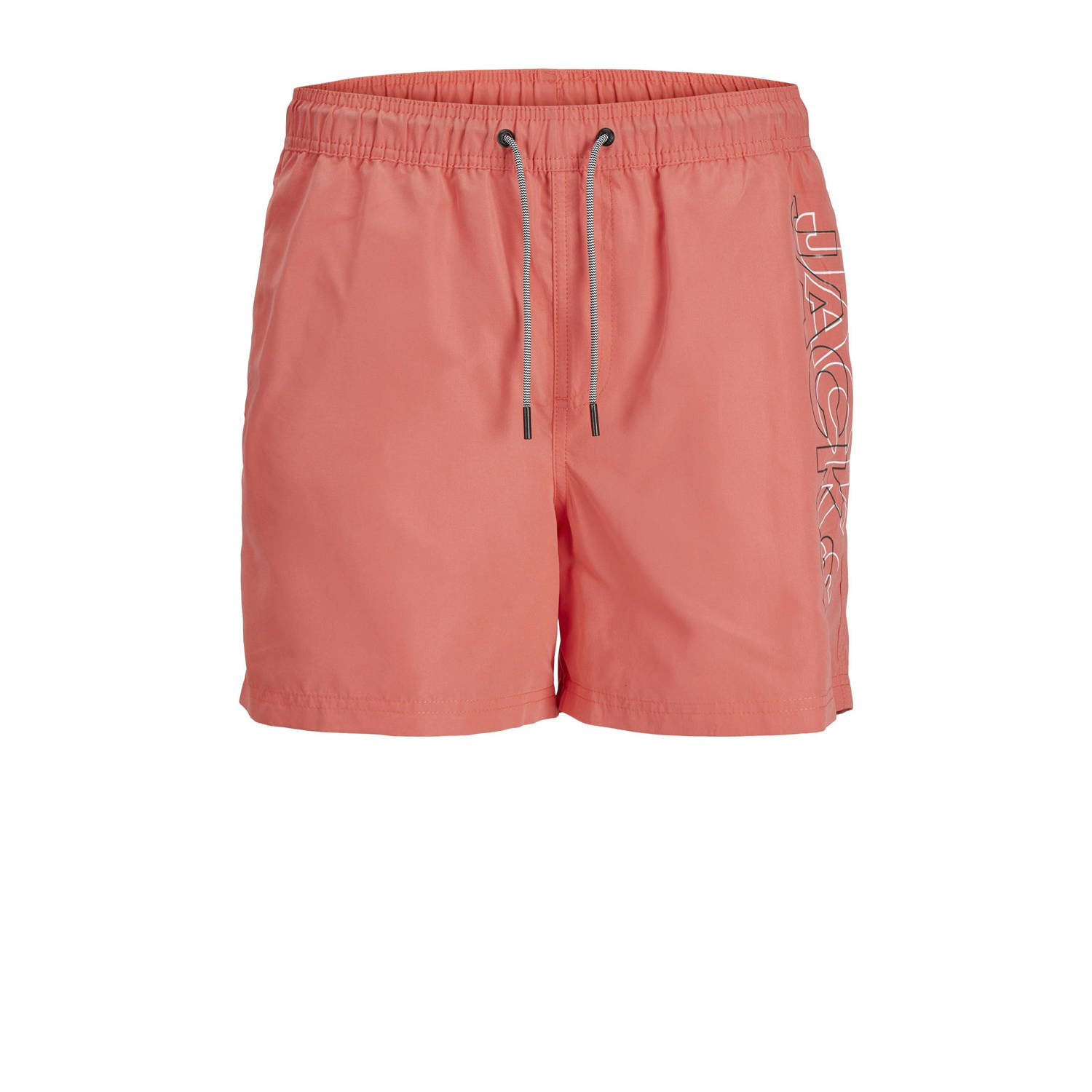 JACK & JONES PANTS STUDIO zwemshort JPSTFIJI koraalrood