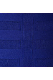 thumbnail: Morgan top met ingebreid patroon blauw