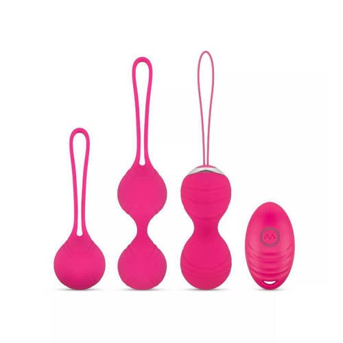 EasyToys vibrerende bekkenbodem trainingsset - 3 Delig afbeelding