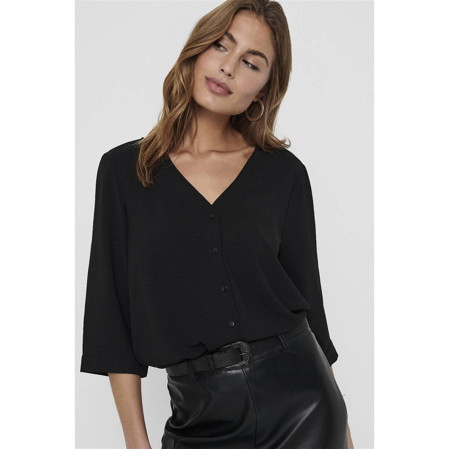JDY Shirtblouse LION CAPOTE 3 4 SHIRT WVN NOOS