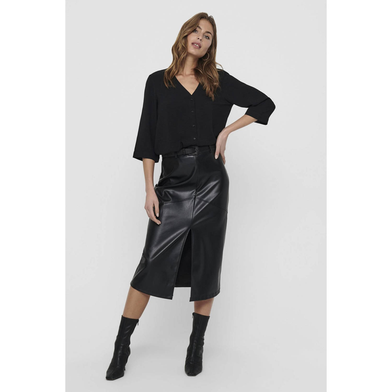 JDY blouse LION zwart