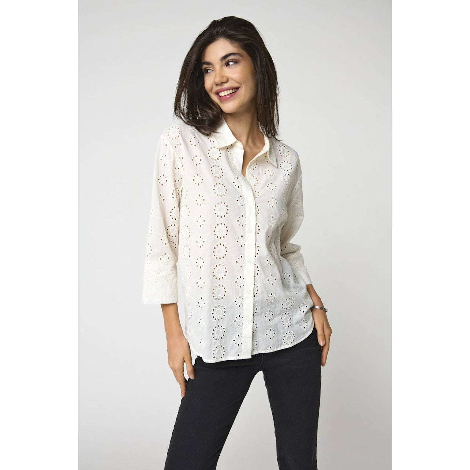 JDY Overhemdblouse TALLIE 3 4 LONG SHIRT WVN NOOS