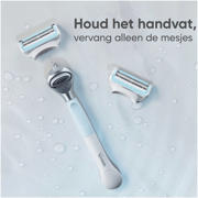 thumbnail: Gillette Venus voor huid en schaamhaar scheermesjes – 4 stuks