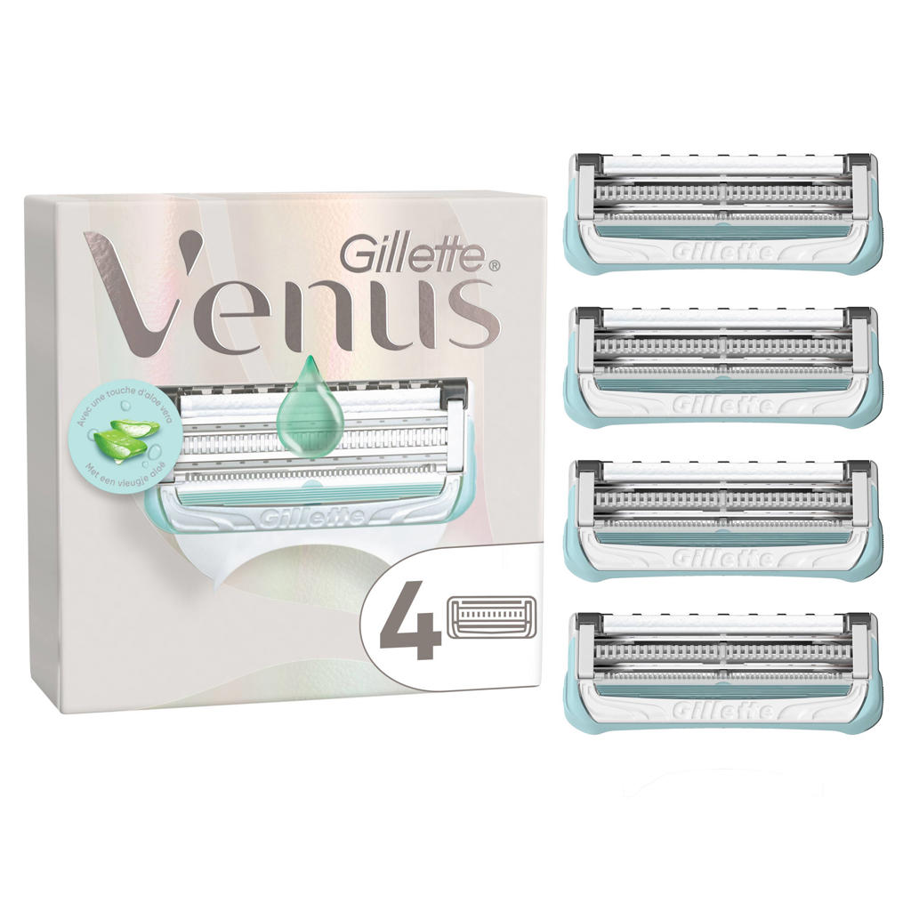 Gillette Venus voor huid en schaamhaar scheermesjes – 4 stuks