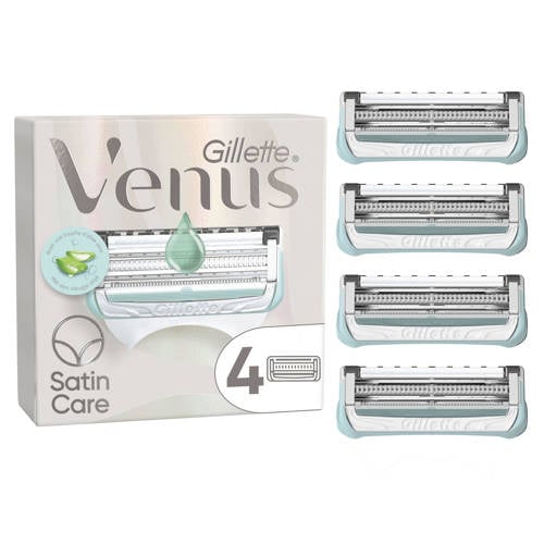 Gillette Venus voor huid en schaamhaar navulmesjes - 4 stuks