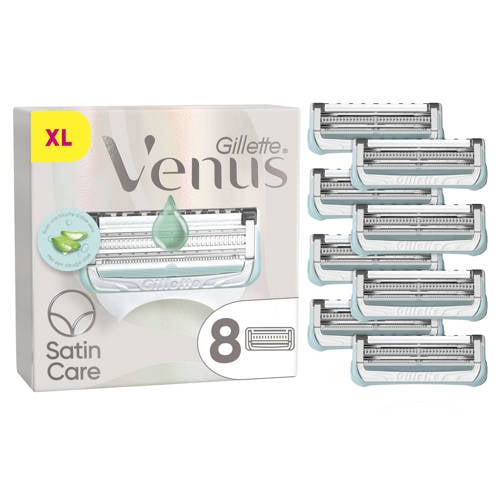 Gillette Venus voor huid en schaamhaar navulmesjes - 8 stuks