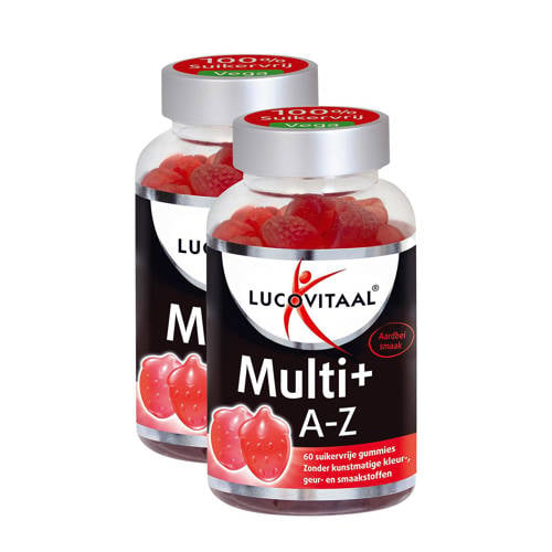 Lucovitaal Multi+ A-Z Gummies - duopack afbeelding