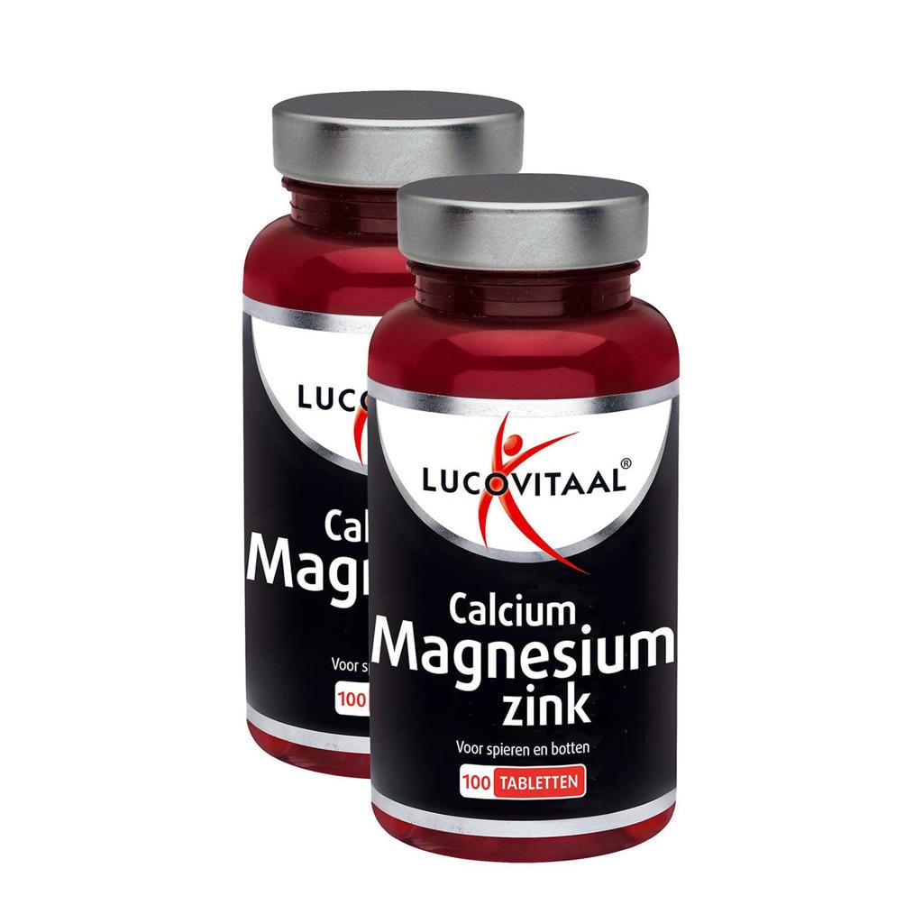 Lucovitaal duopack Calcium Magnesium Zink - 200 tabletten