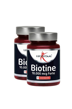 Biotine 10.000mcg Forte kersensmaak - 120 zuigtabletten