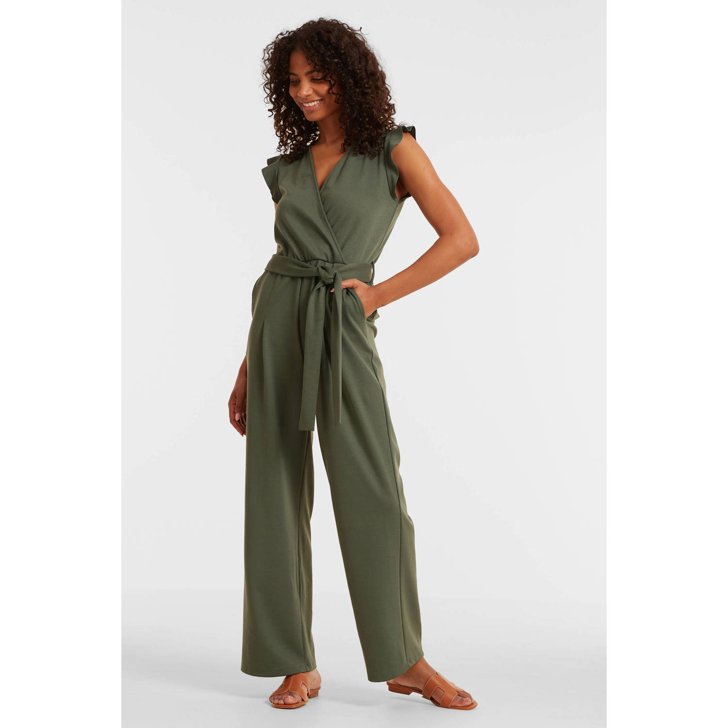 JDY regular jumpsuit groen