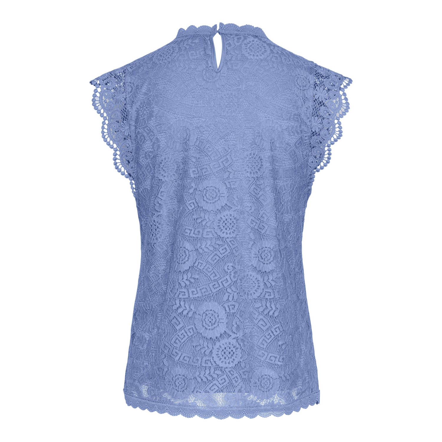 PIECES top PCOLLINE blauw