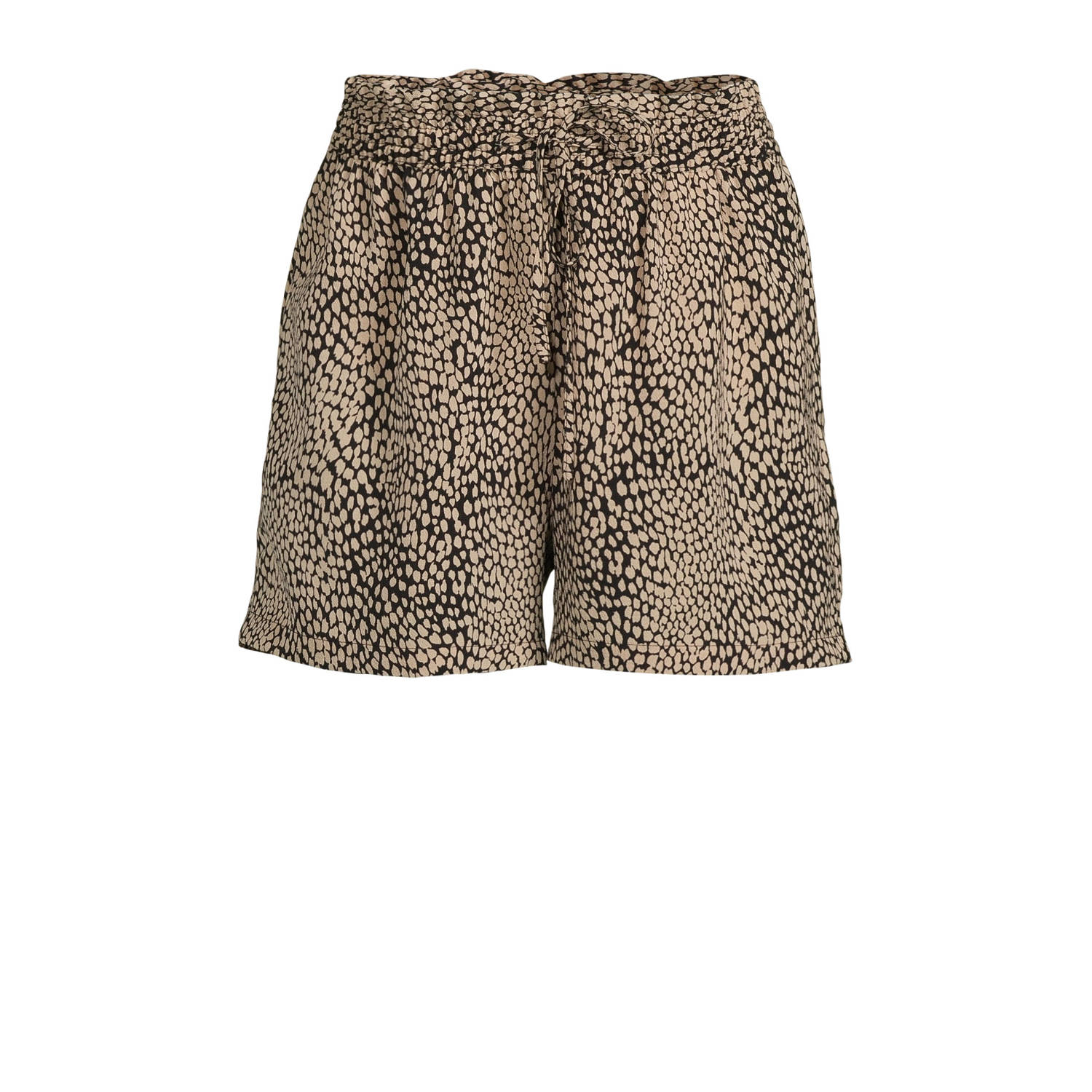 JDY high waist loose fit short PIPER met dierenprint