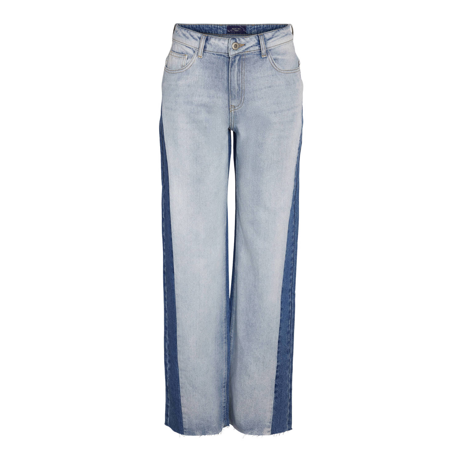 NOISY MAY wide leg jeans NMRINNA light medium blue