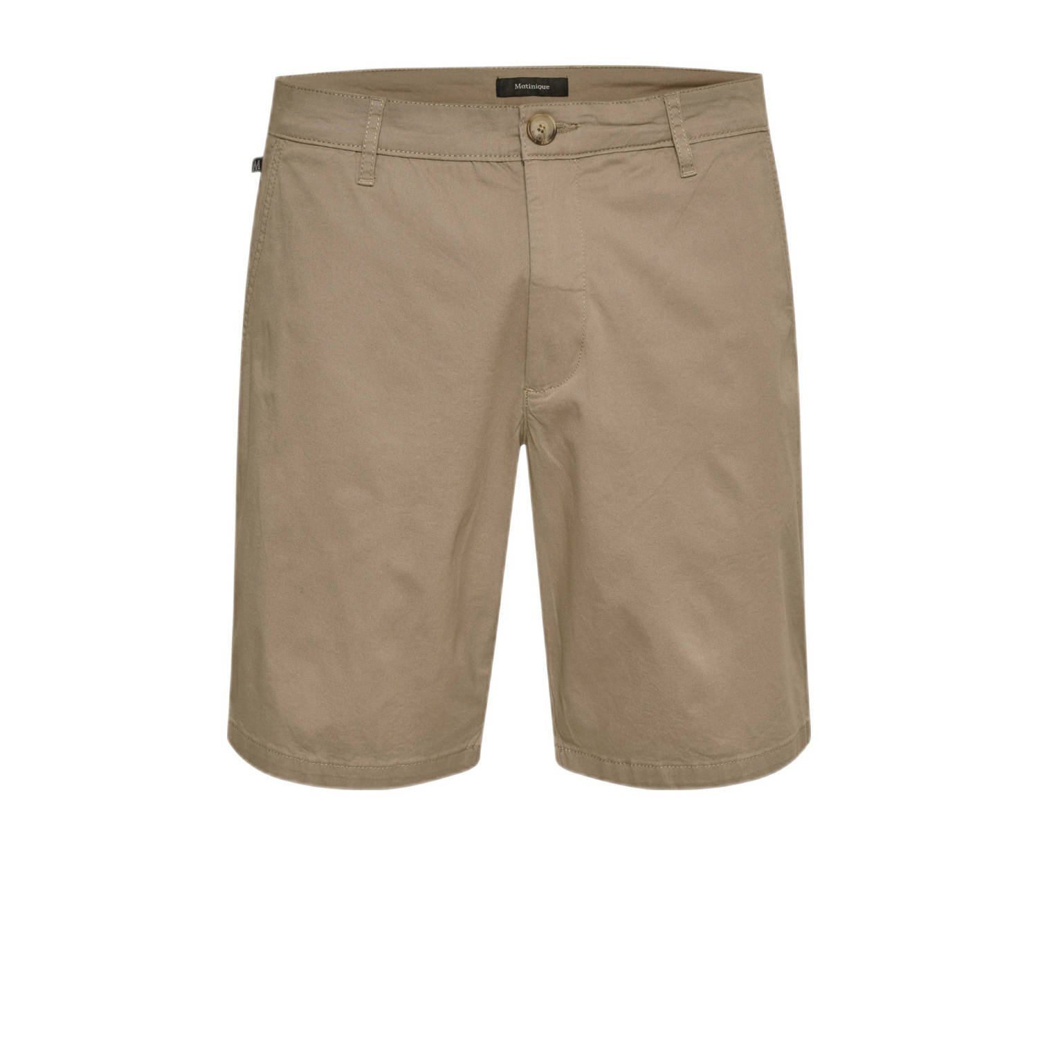 Matinique regular fit short MAthomas light beige