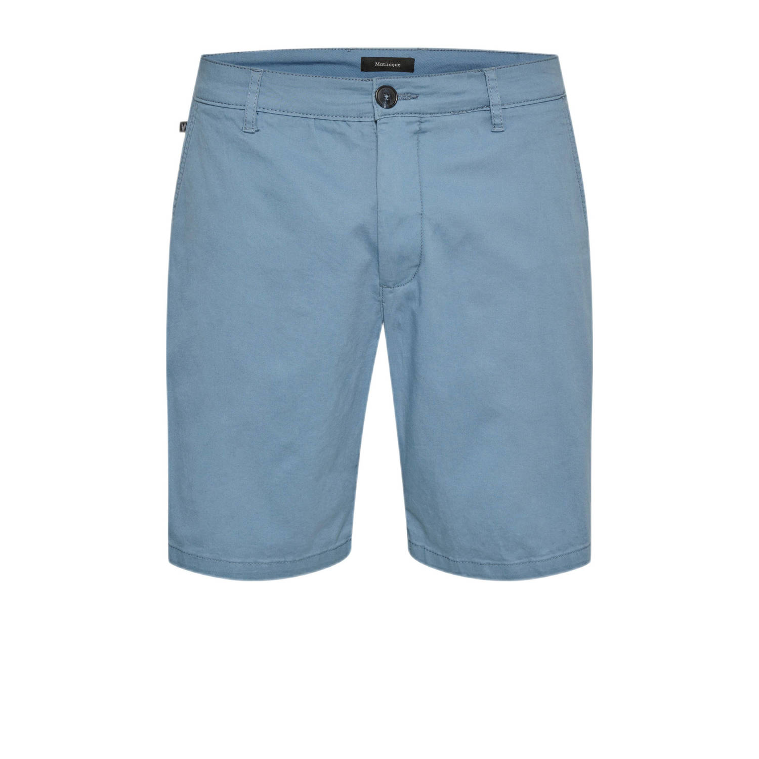 Matinique Blauwe Zomer Shorts Mathomas Stijl Blue Heren