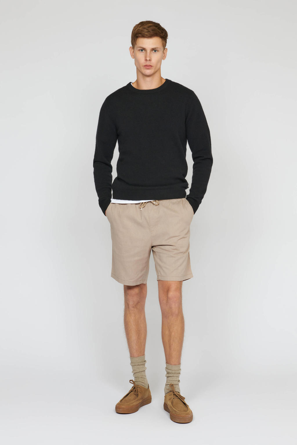 Matinique regular fit short barton simply taupe
