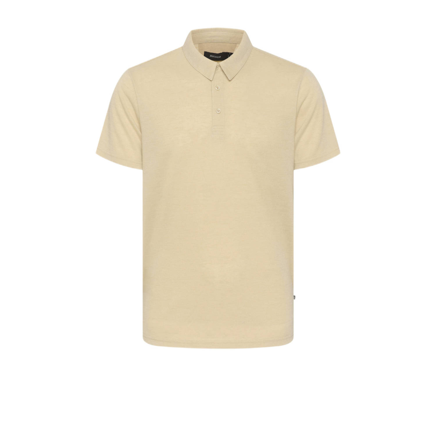 MATINIQUE Heren Polo's & T-shirts Masanford Polo Beige