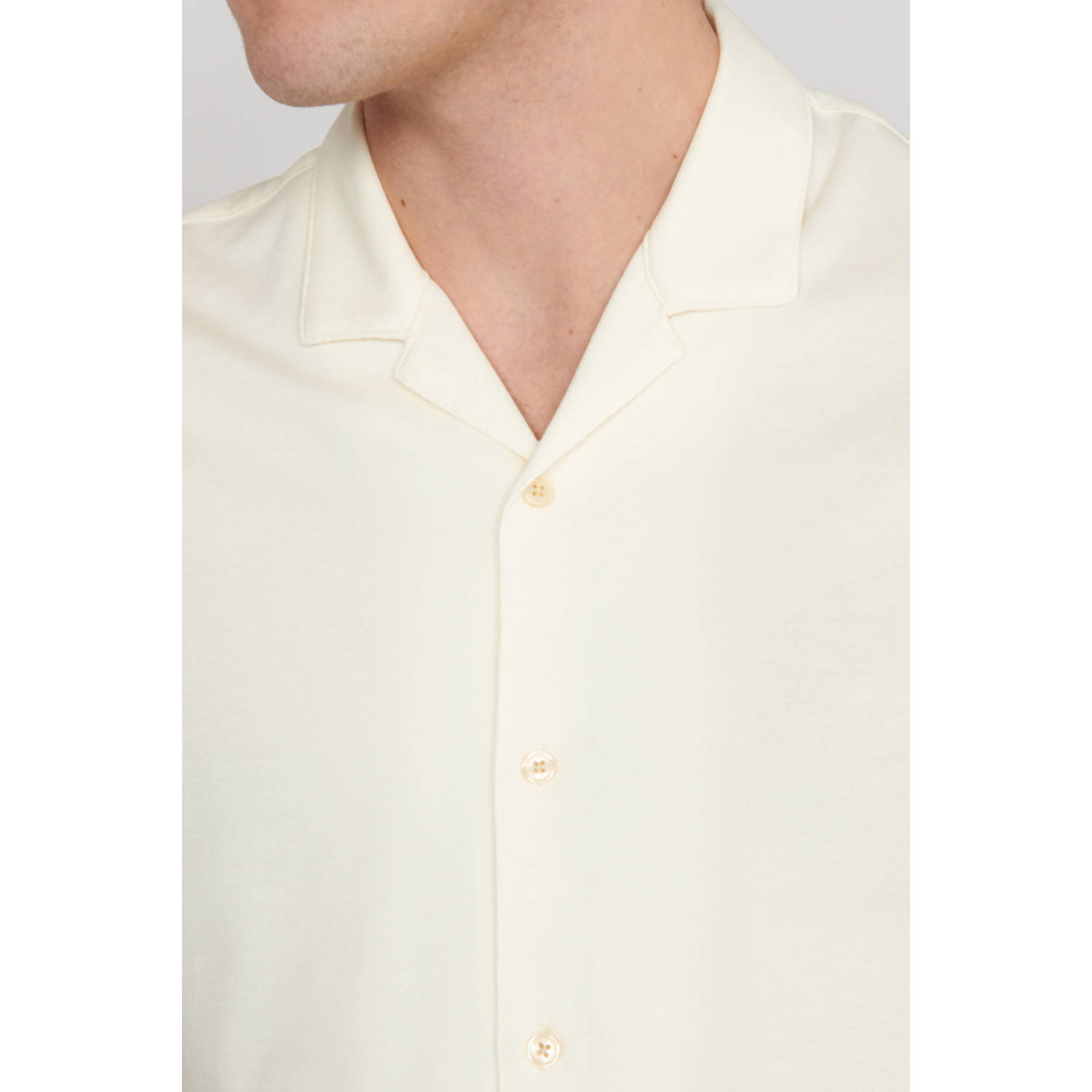 Matinique regular fit overhemd MAtrostol off white
