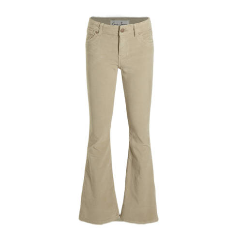 Cars fluwelen flared broek MICHELLE lichtzand afbeelding