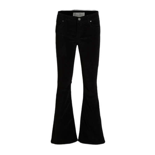 Cars fluwelen flared broek MICHELLE zwart afbeelding