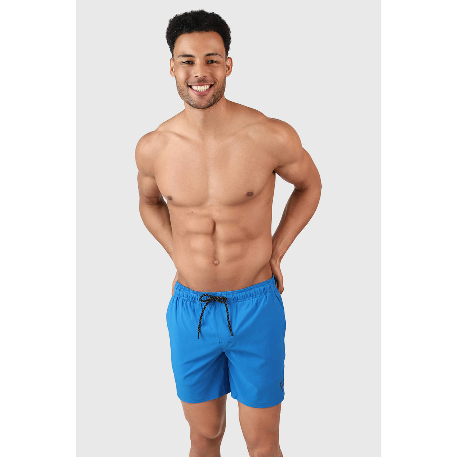 Brunotti zwemshort Iconic blauw
