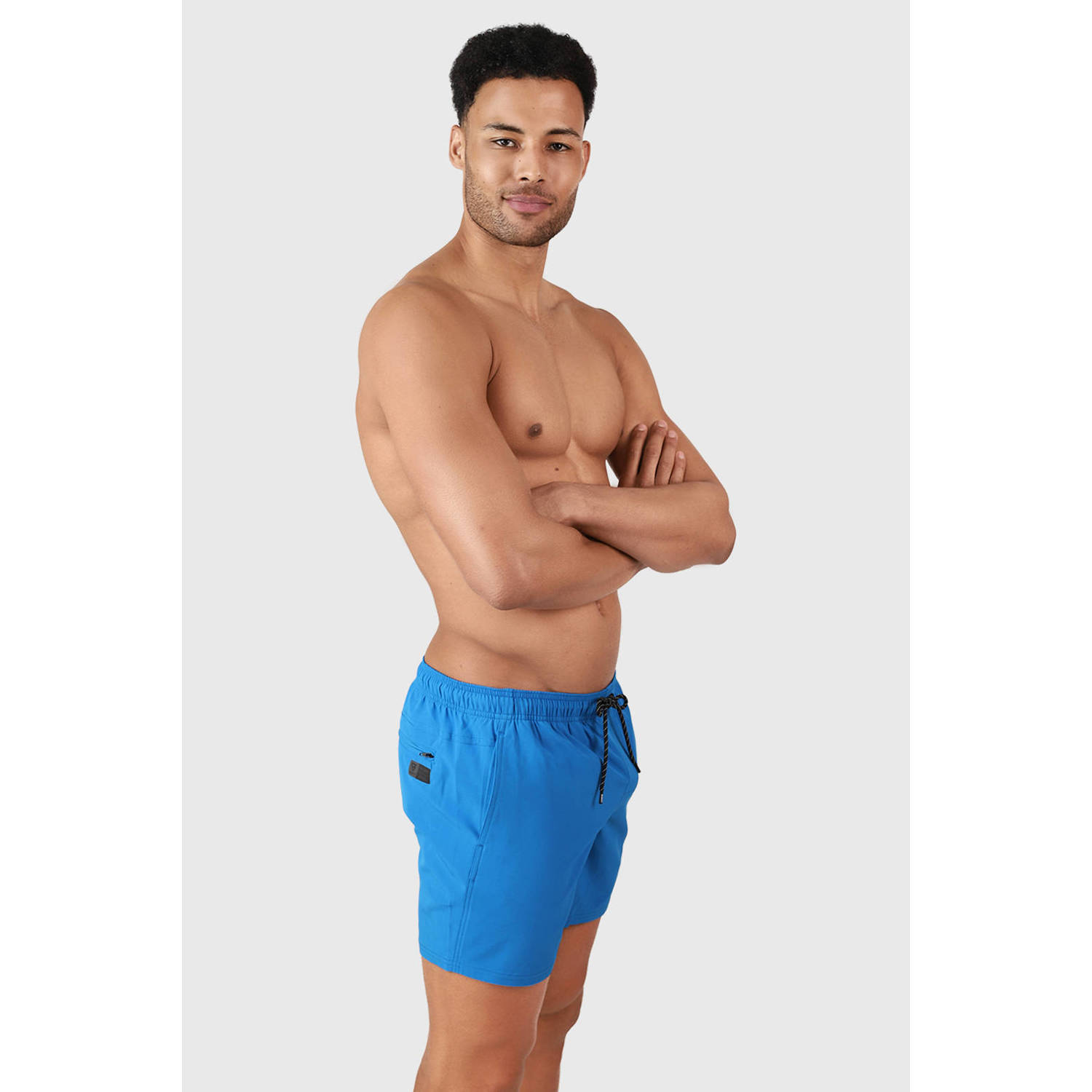 Brunotti zwemshort Iconic blauw