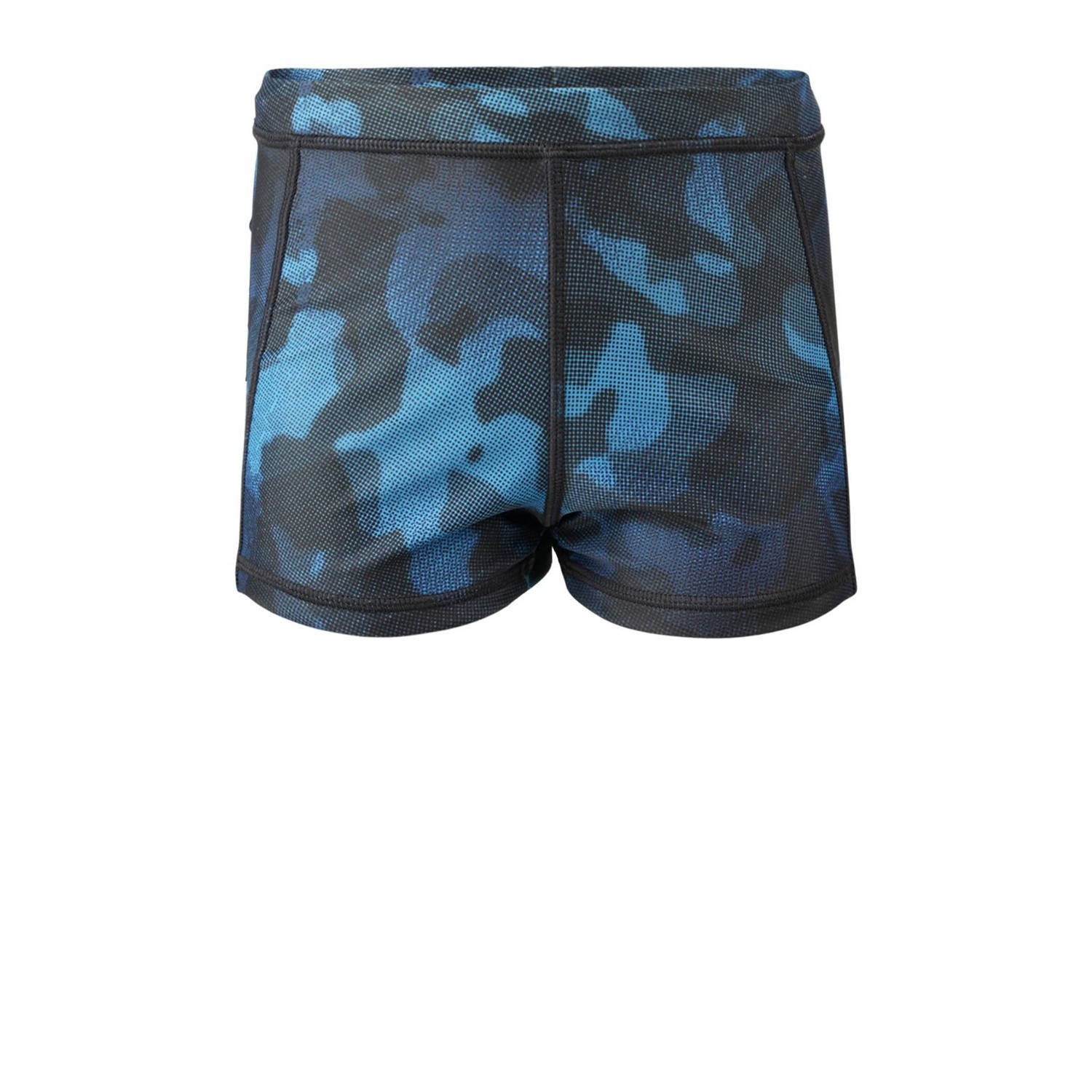 Brunotti zwemboxer Samiery blauw Jongens Polyester Camouflage 140