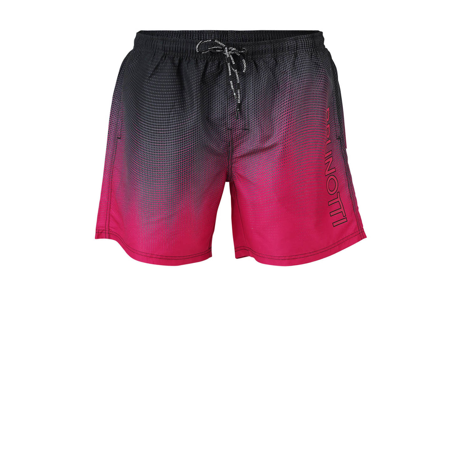 Brunotti zwemshort Rockser roze zwart