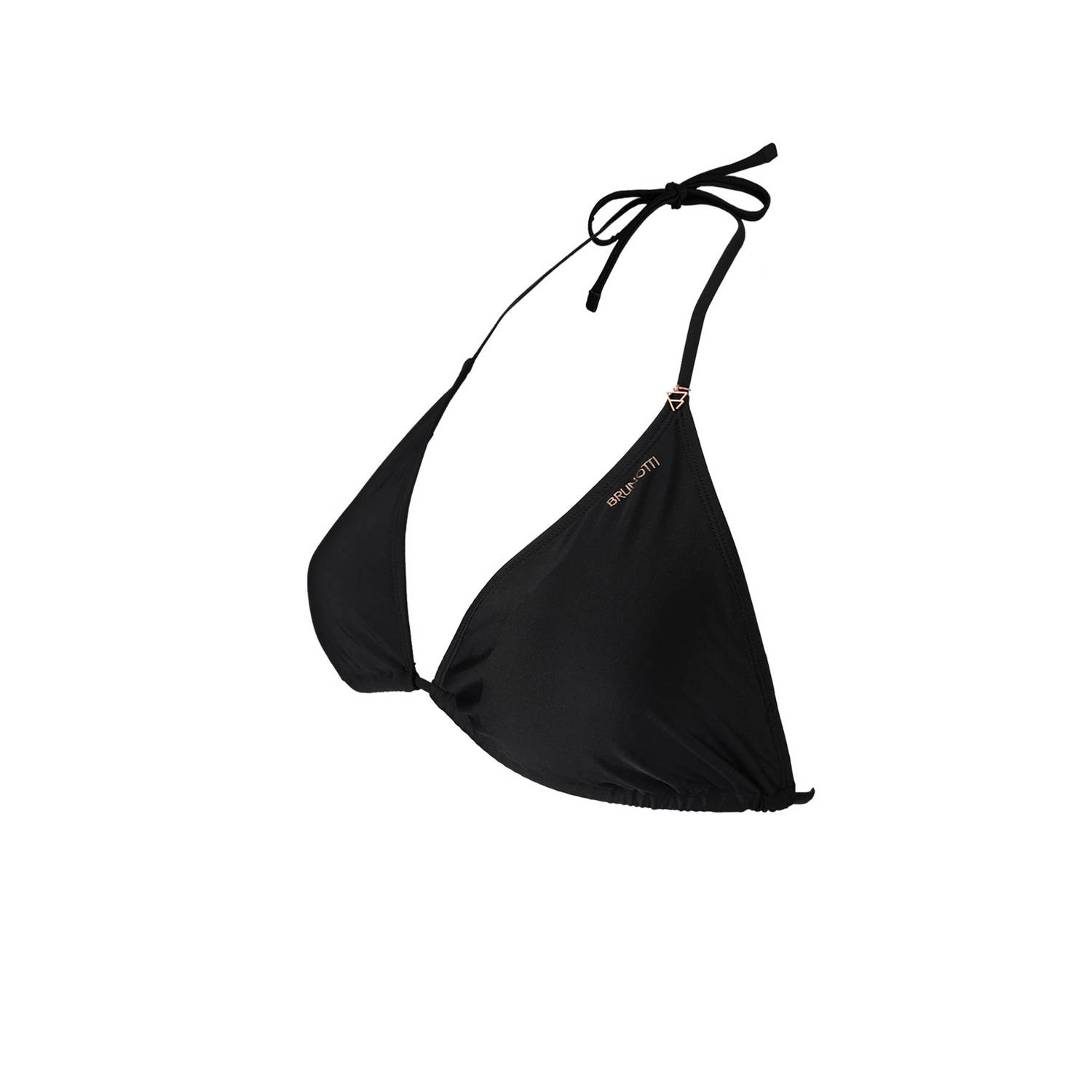 Brunotti voorgevormde triangel bikinitop Novalee zwart