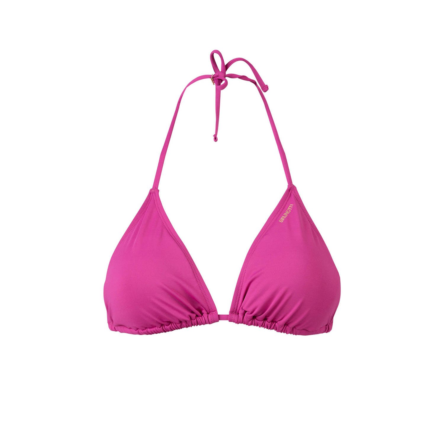 Brunotti voorgevormde triangel bikinitop Novalee roze