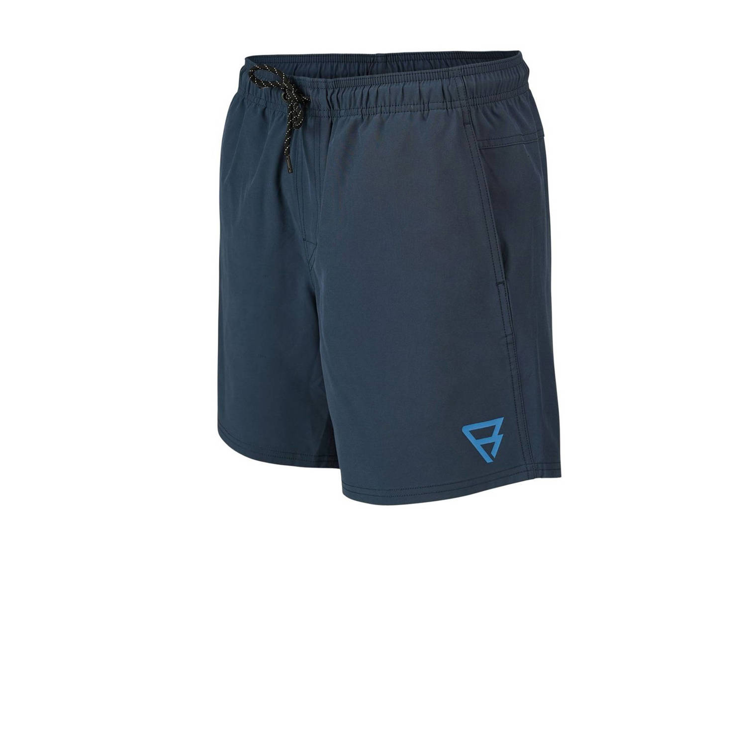 Brunotti zwemshort Iconic donkerblauw