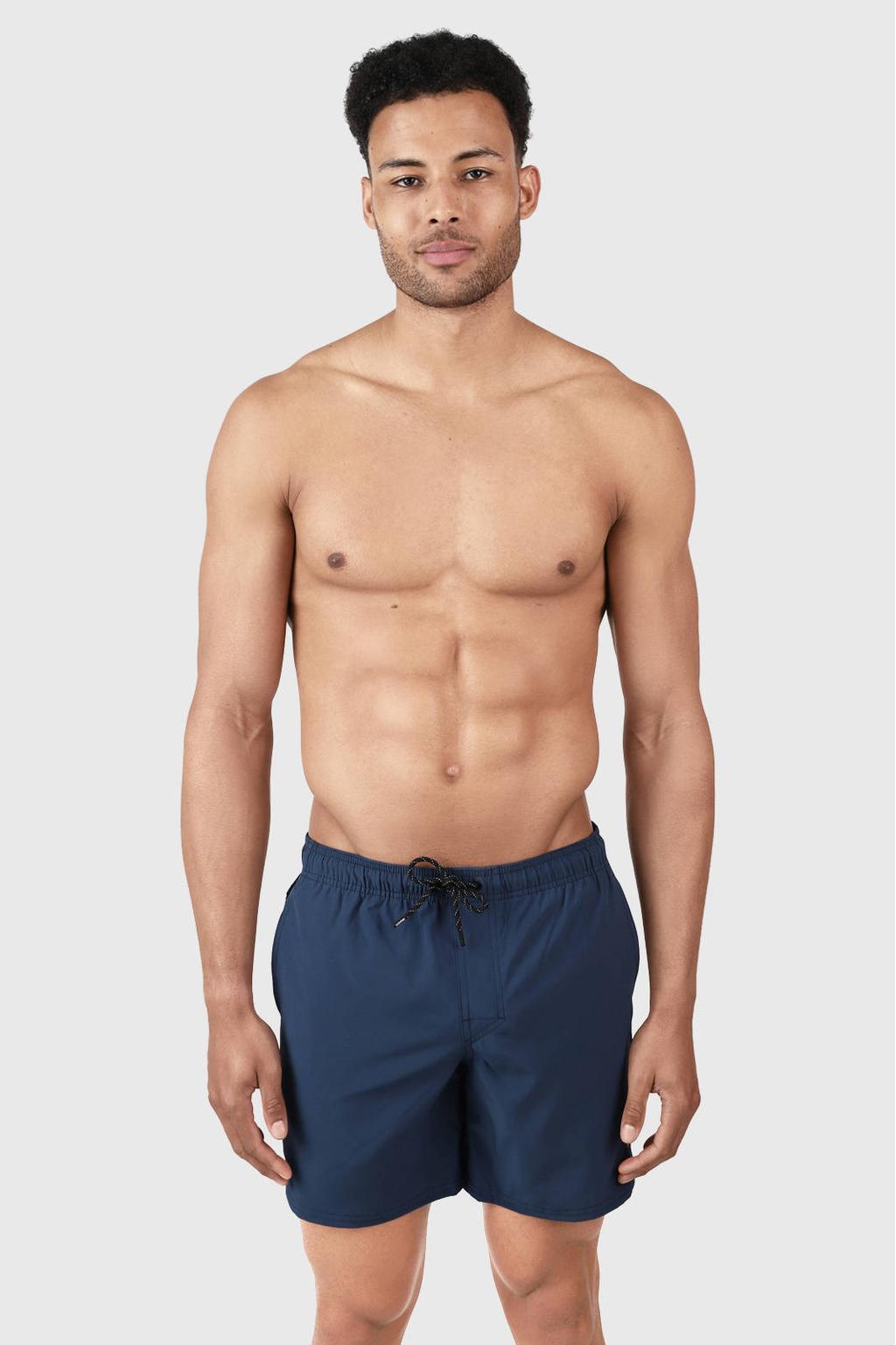 Brunotti zwemshort Iconic donkerblauw