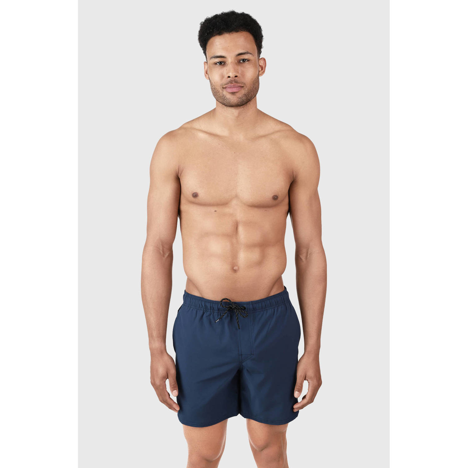 Brunotti zwemshort Iconic donkerblauw