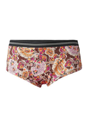 hipster bikinibroekje Lizzy roze/oranje