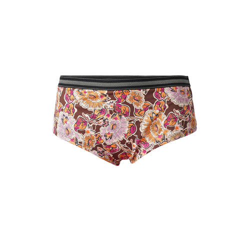 Brunotti hipster bikinibroekje Lizzy roze/oranje afbeelding